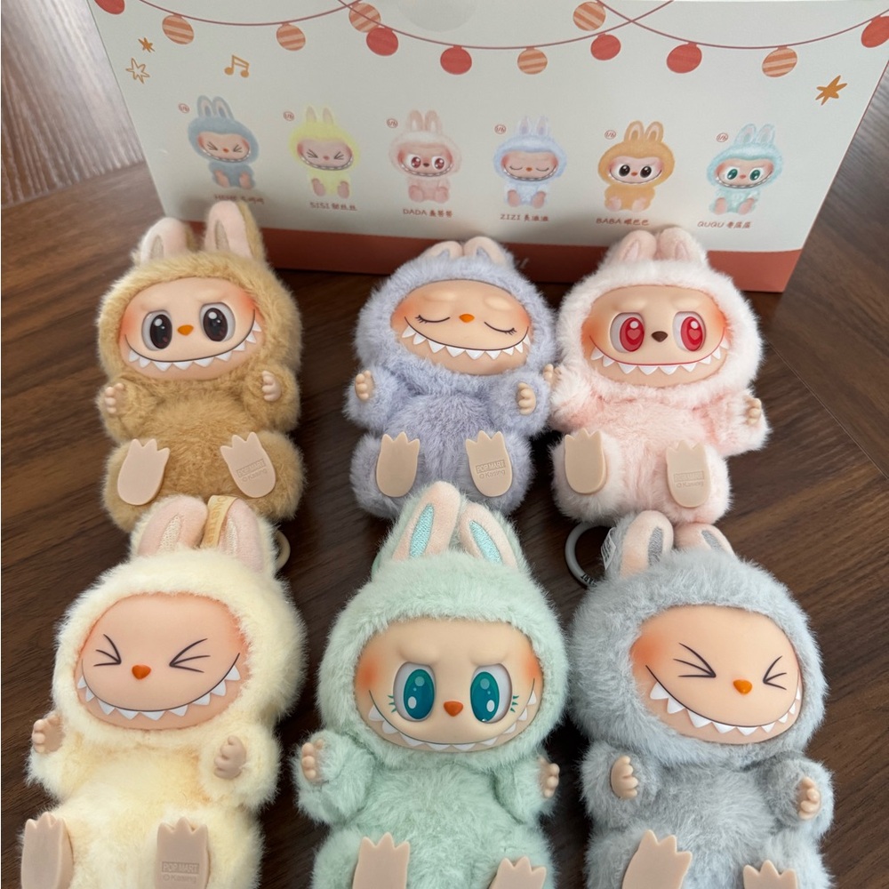Labubu Have A Seat Set of 6 **100% Authentic**